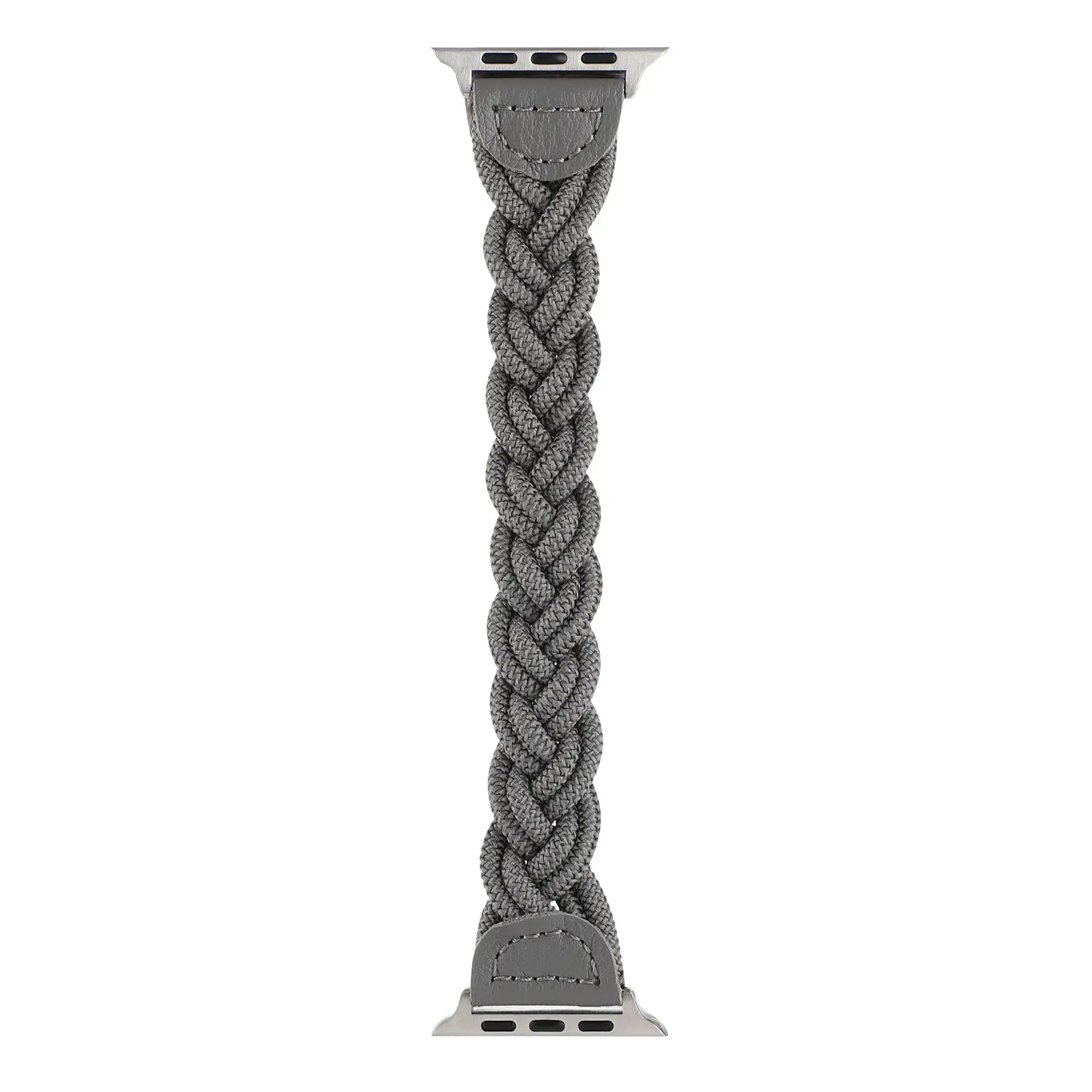 Apple Watch Strap iwatch7-1 SE Twist Rope Beige - Image 2
