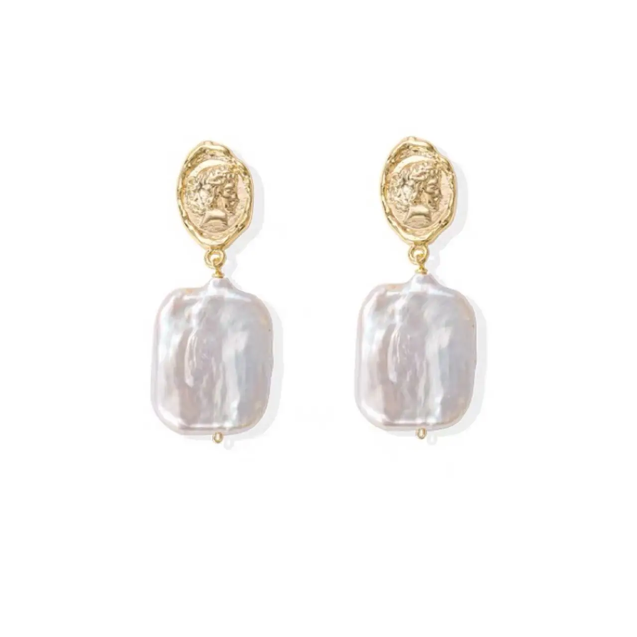 French Style Pearl Earrings for Women Elegant Luxury
