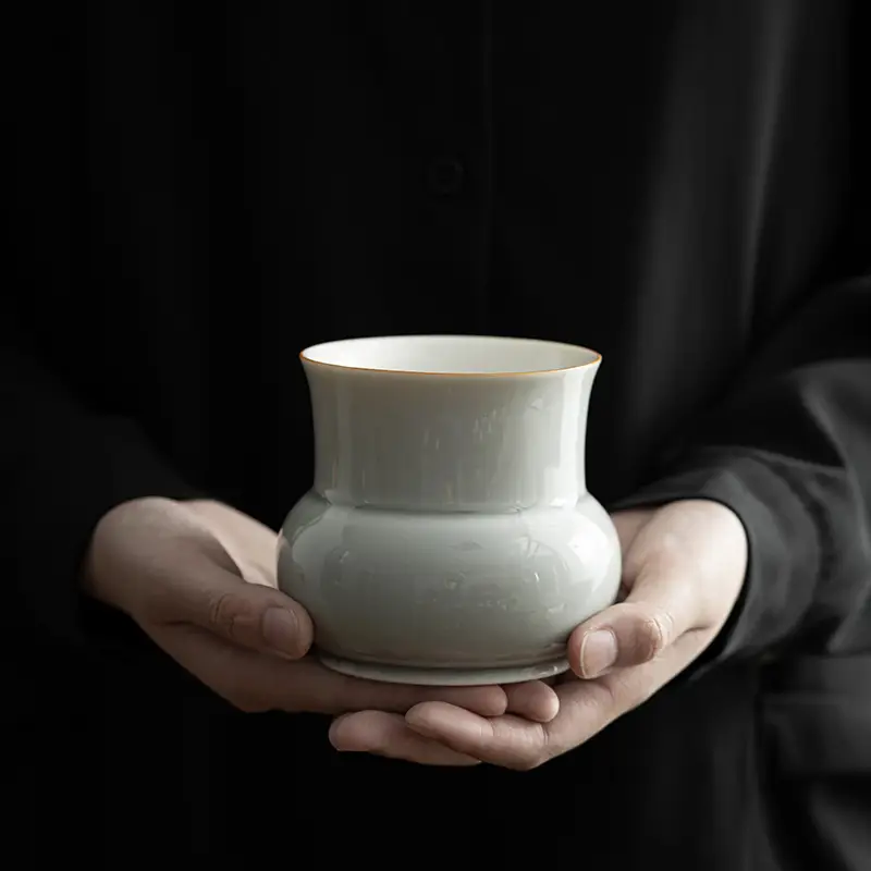 Ice Grey Japanese Style Tea Pot with Capacity