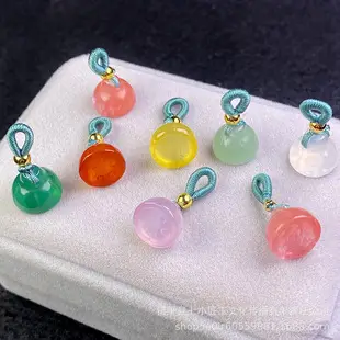 Natural White Jade Safety Ring Pendant Necklace for Men Women — feature 6