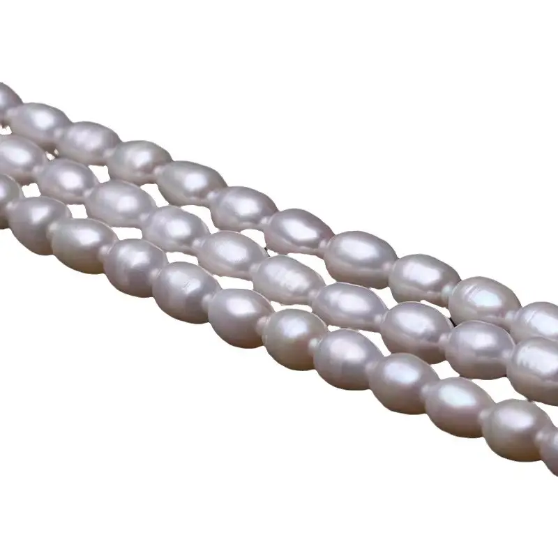 Natural White Pearl Plate Beads Semi-Finished DIY Jewelry - Image 5