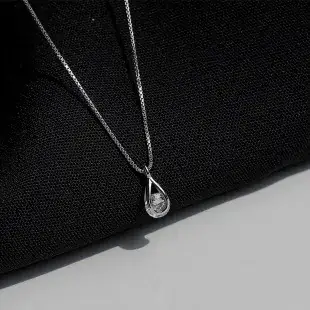 Women's Pearl Flower Necklace Light Silver Retro Baroque — feature 7