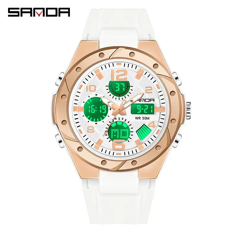 Sanda Cross-Border Sports Multi-Function Electronic Watch with Japanese Battery - Image 11