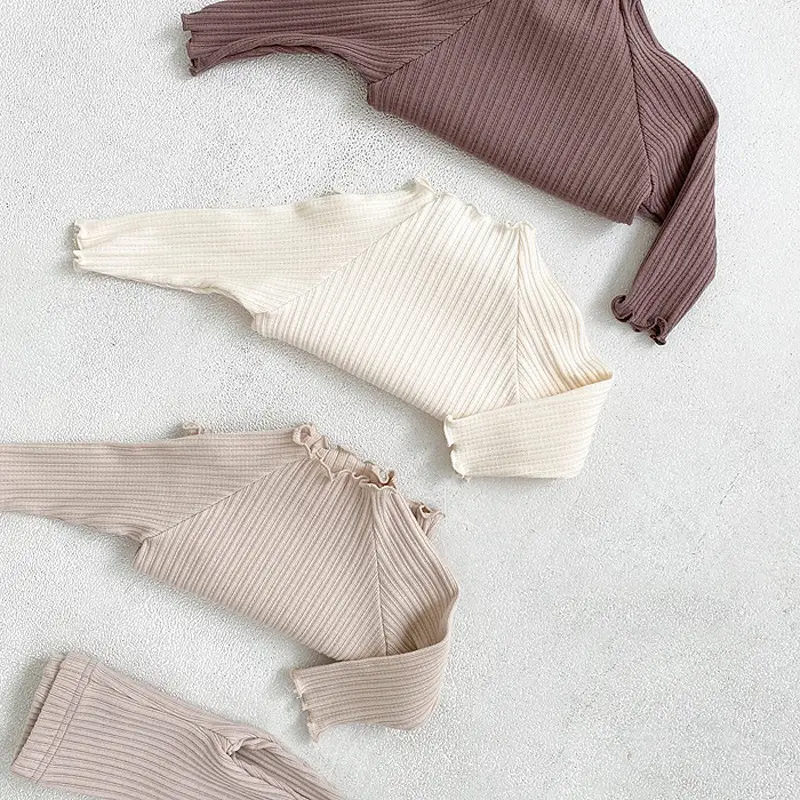 Korean-style Ear-rimmed Long-Sleeve T-Shirt for Baby - Image 5