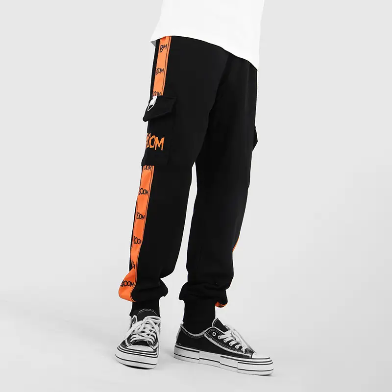 My Hero Academy Black Graphic Long Trousers