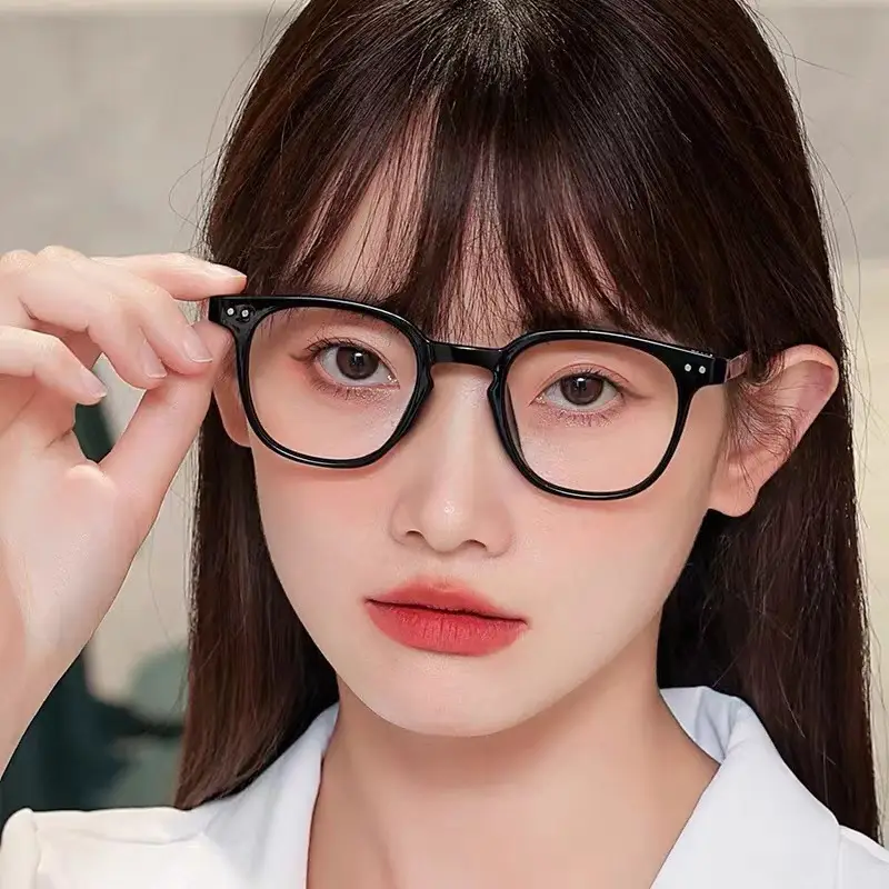 Anti-Blue Light Glasses for Men Women Square Frame Small