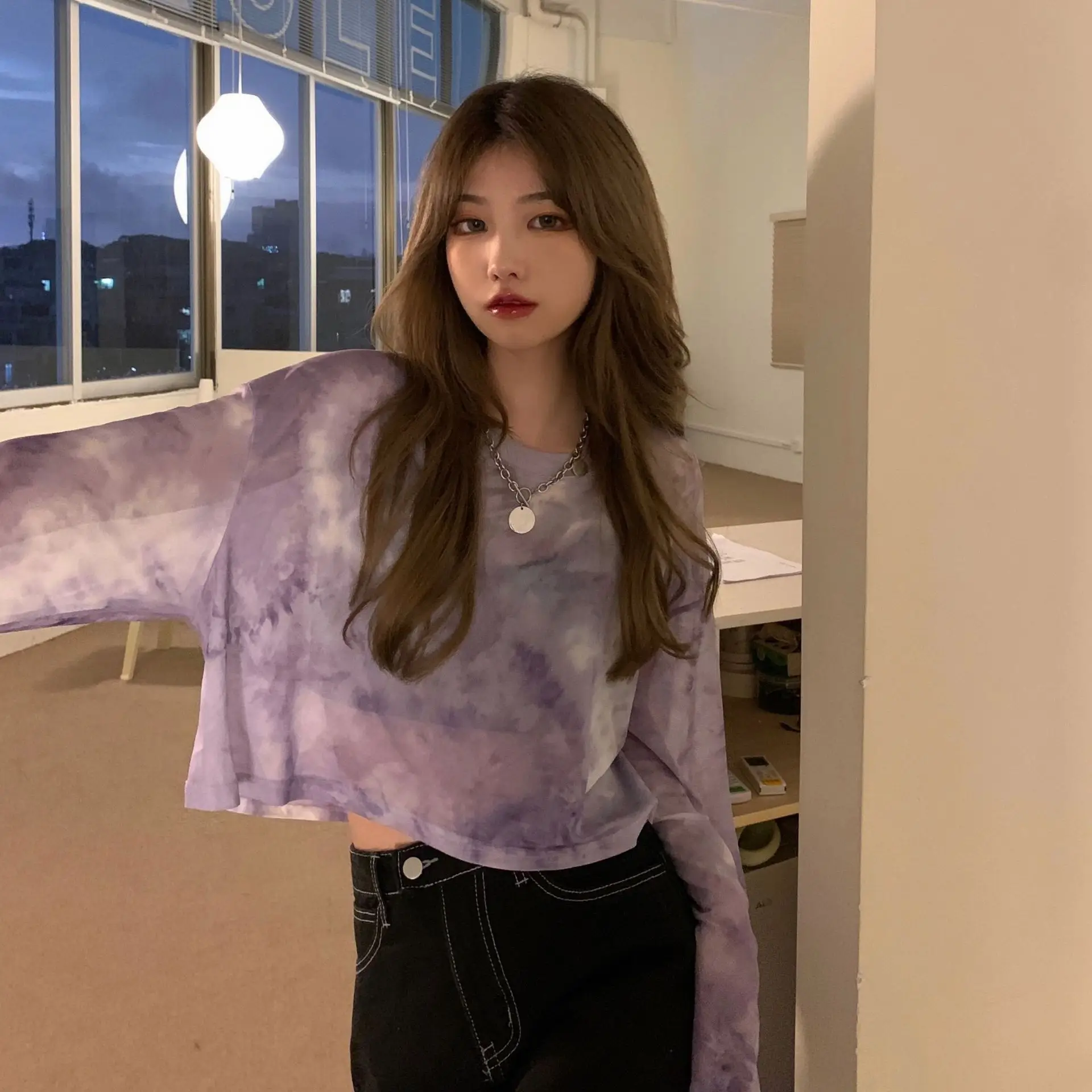 Women's Thin Ice Silk Long Sleeve Sun Protection Top - Image 2