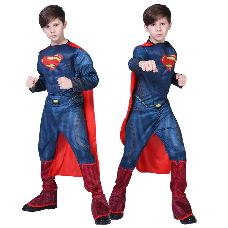 Children Avengers Muscle Suit Halloween Costume Captain America - Image 58