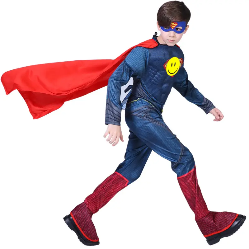 Children Avengers Muscle Suit Halloween Costume Captain America - Image 59