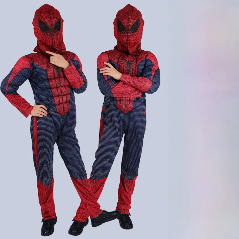 Children Avengers Muscle Suit Halloween Costume Captain America - Image 26
