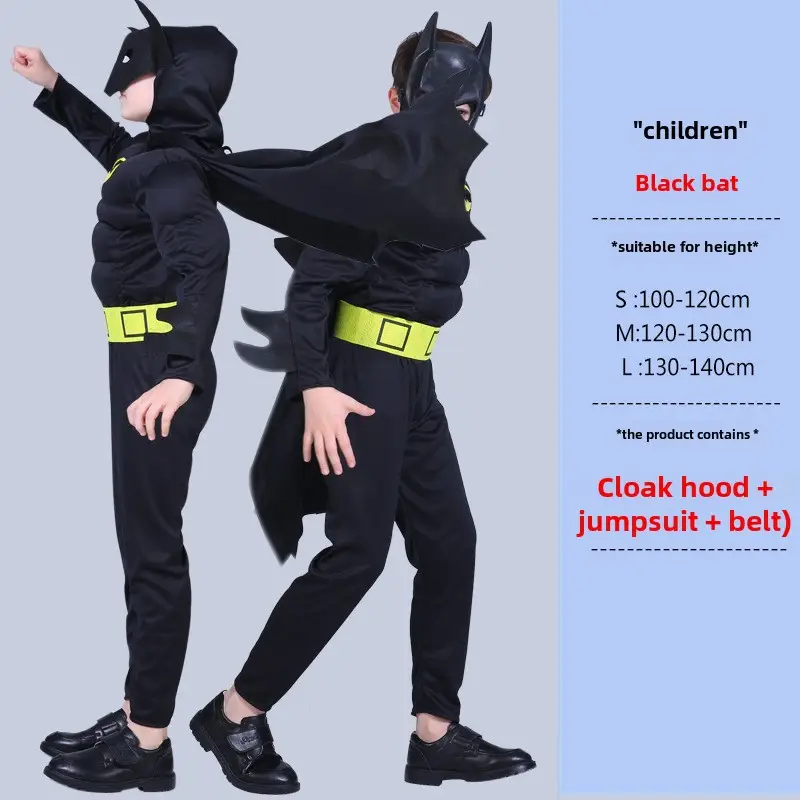 Children Avengers Muscle Suit Halloween Costume Captain America - Image 30