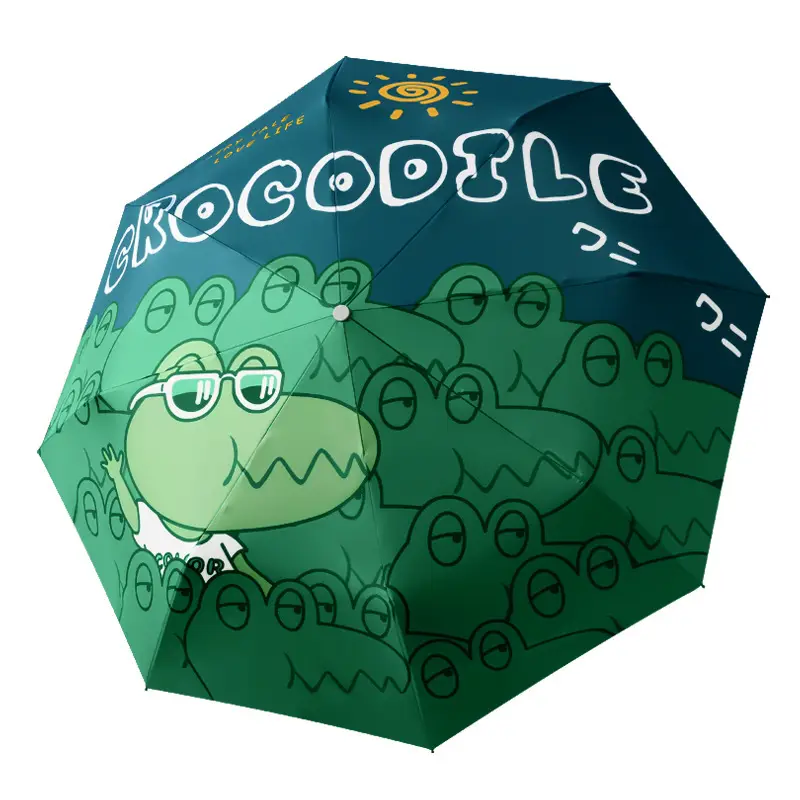 Call Me Sunscreen Umbrella Blue Portable UV Protection - Image 23
