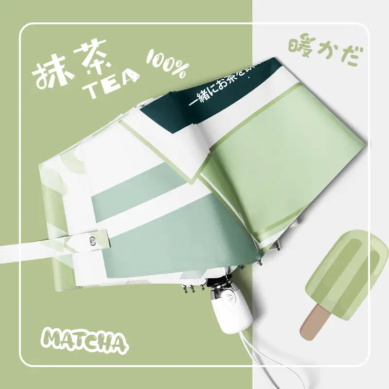 Call Me Sunscreen Umbrella Blue Portable UV Protection - Image 10