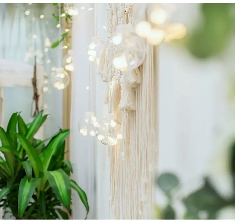 Outdoor Waterproof LED Ball Light Curtain for Christmas Decor — feature 12