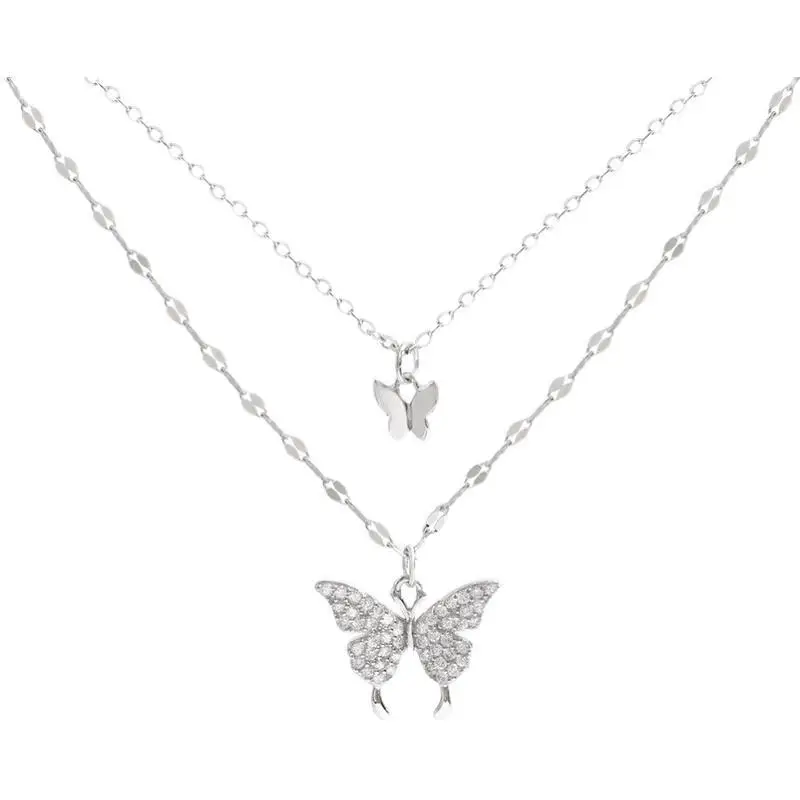 925 Sterling Silver Butterfly Necklace for Women - Image 6