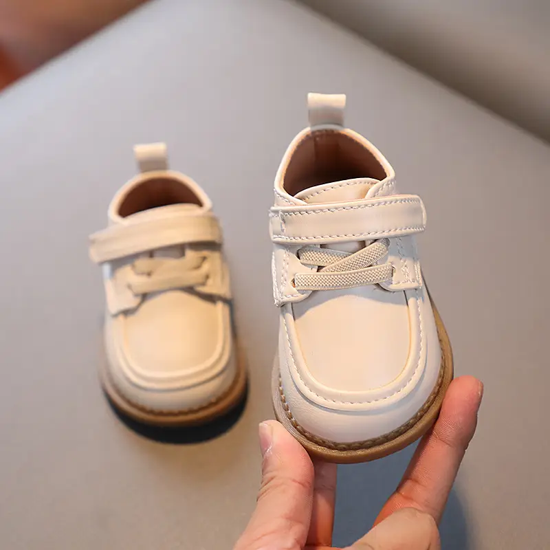 2025 Baby Shoes for Girls Soft Leather Toddler Walking Shoes - Image 2