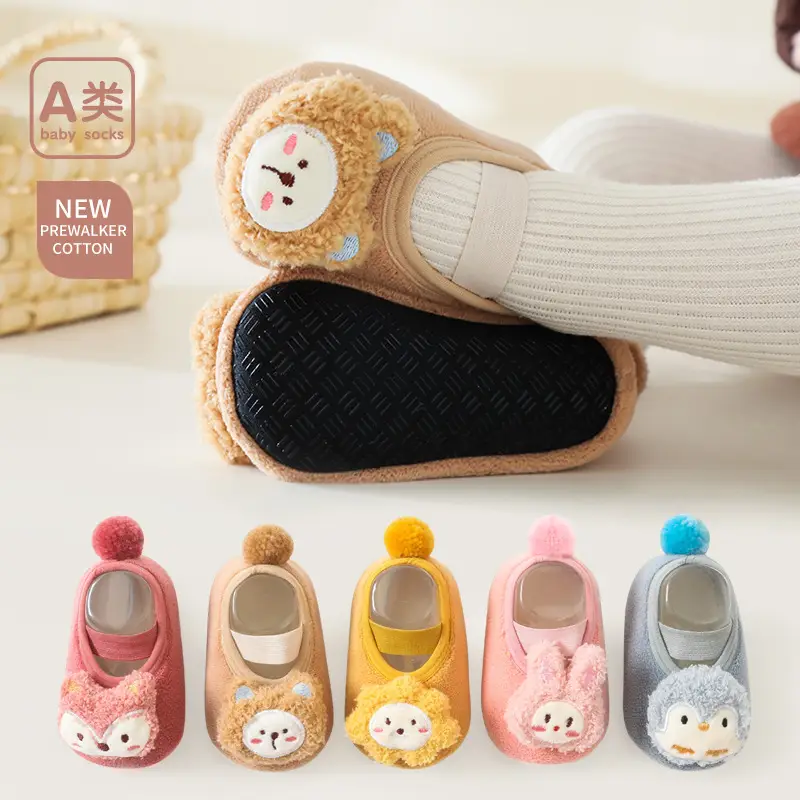 Autumn & Winter Baby Floor Socks Non-Slip Thickened Baby Mid-Tube - Image 9