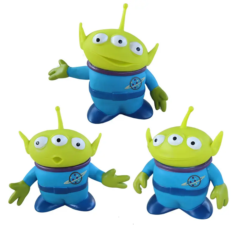 Cross-Border Anime Three-Eyed Monster Figure Sullivan Three-Eyed Vinyl Doll Peripheral Ornaments