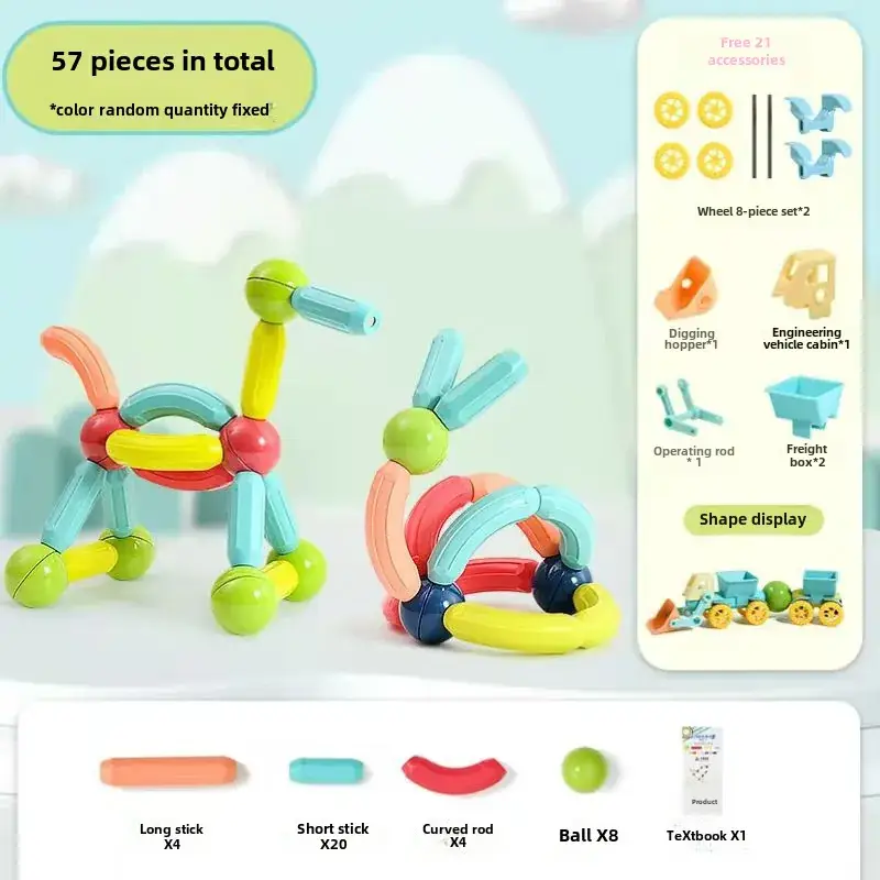 Magnetic Building Blocks for Kids Educational Toy - Image 19