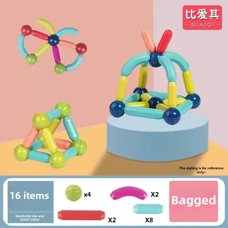 Magnetic Building Blocks for Kids Educational Toy - Image 2