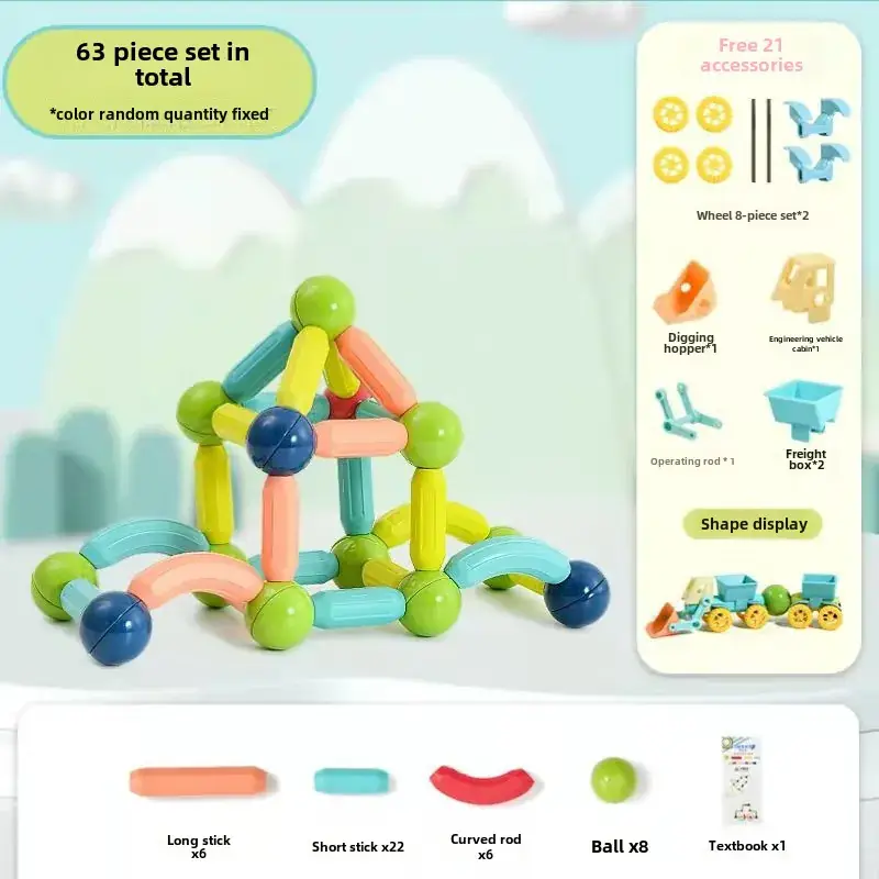 Magnetic Building Blocks for Kids Educational Toy - Image 20