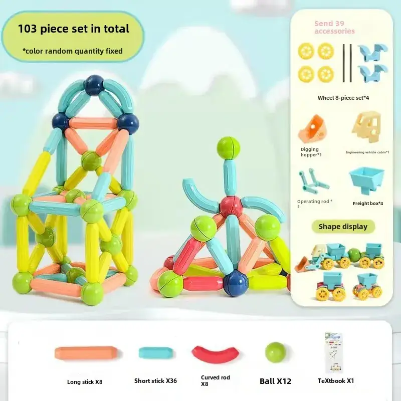 Magnetic Building Blocks for Kids Educational Toy - Image 21