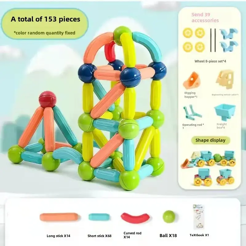 Magnetic Building Blocks for Kids Educational Toy - Image 23