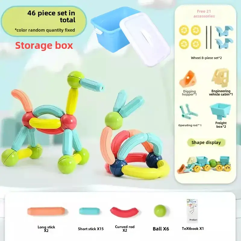 Magnetic Building Blocks for Kids Educational Toy - Image 24