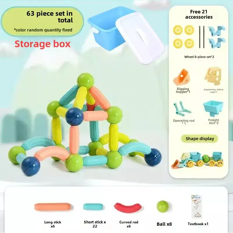 Magnetic Building Blocks for Kids Educational Toy - Image 26