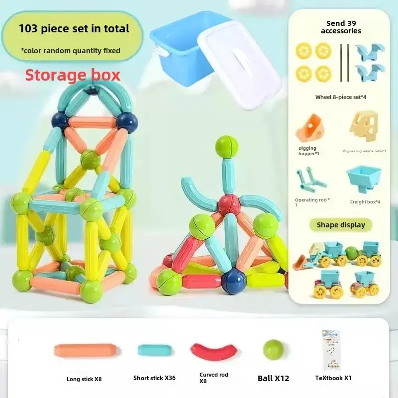 Magnetic Building Blocks for Kids Educational Toy - Image 27