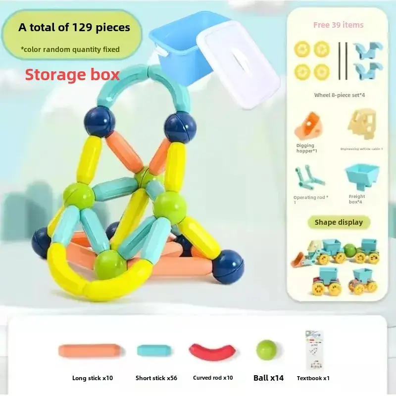 Magnetic Building Blocks for Kids Educational Toy - Image 28