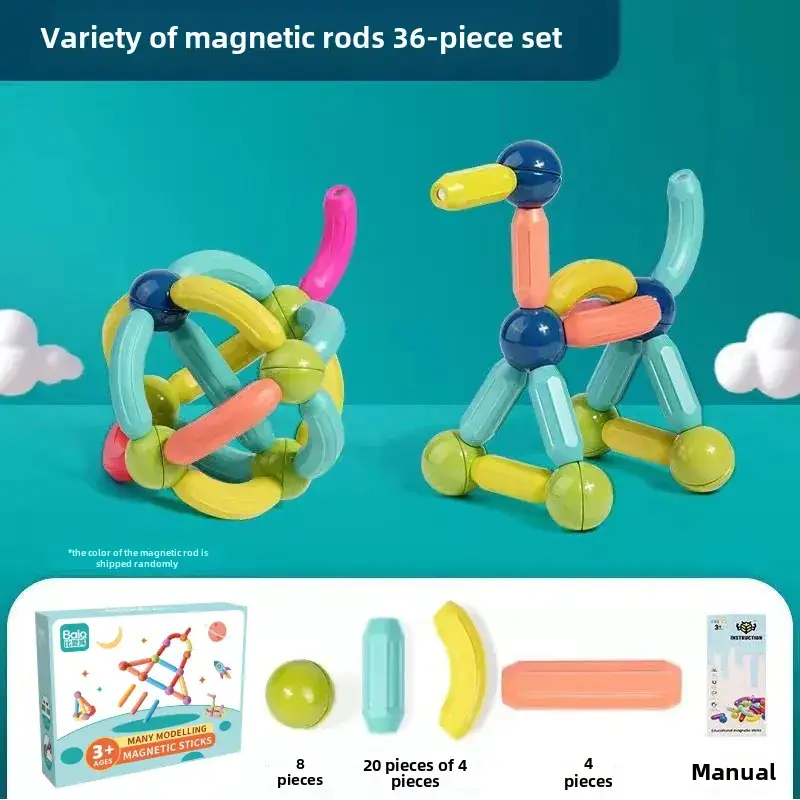 Magnetic Building Blocks for Kids Educational Toy - Image 4