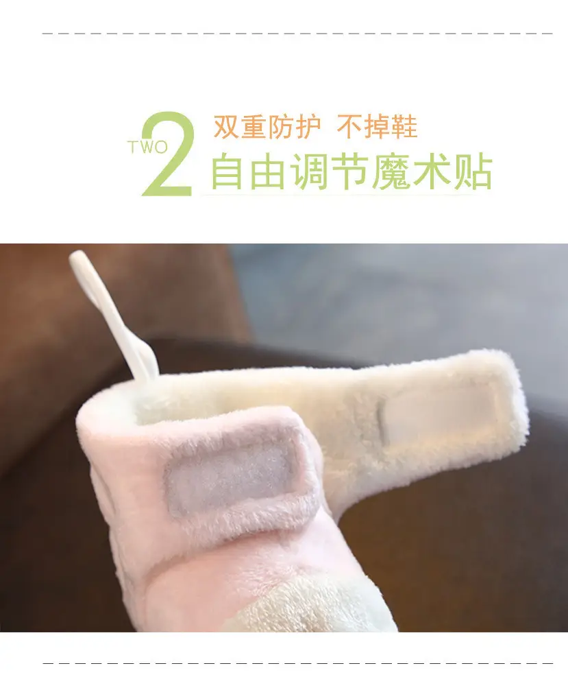 Newborn Soft Baby Shoes Pink White 0-36 Months — feature 5