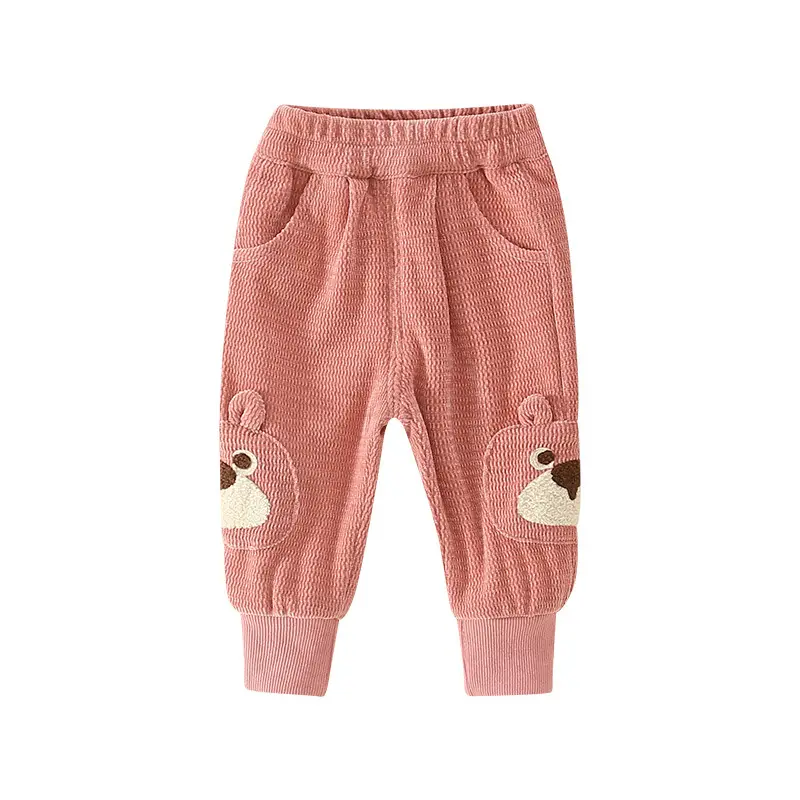 Clearance Baby Pants Winter Fleece Lined Toddler Harem Pants - Image 5
