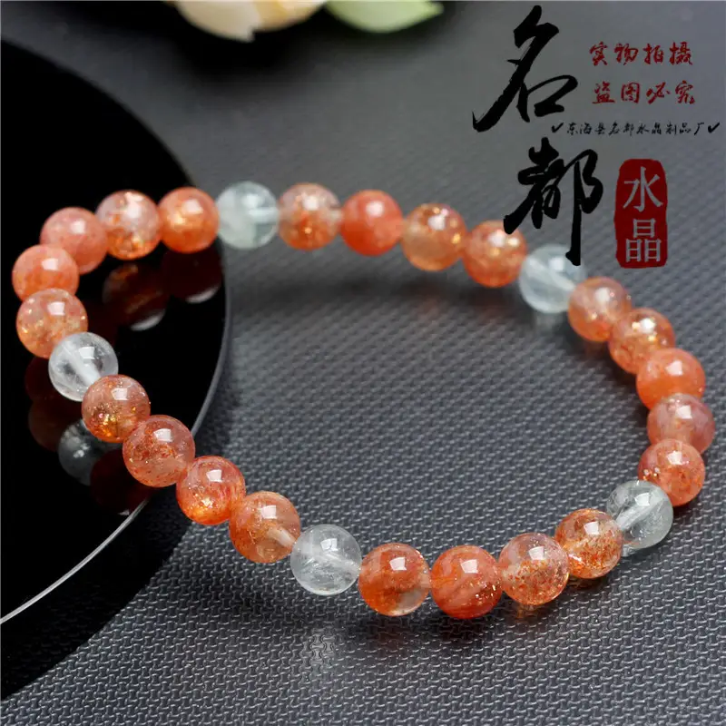 Natural Arusha Crystal Bracelet 7A Beryl Beads - Image 6
