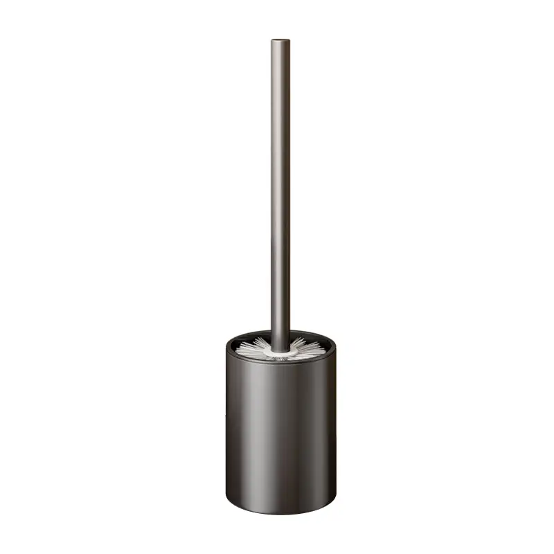 Space Aluminum Toilet Brush No Angle Long Handle - Image 8