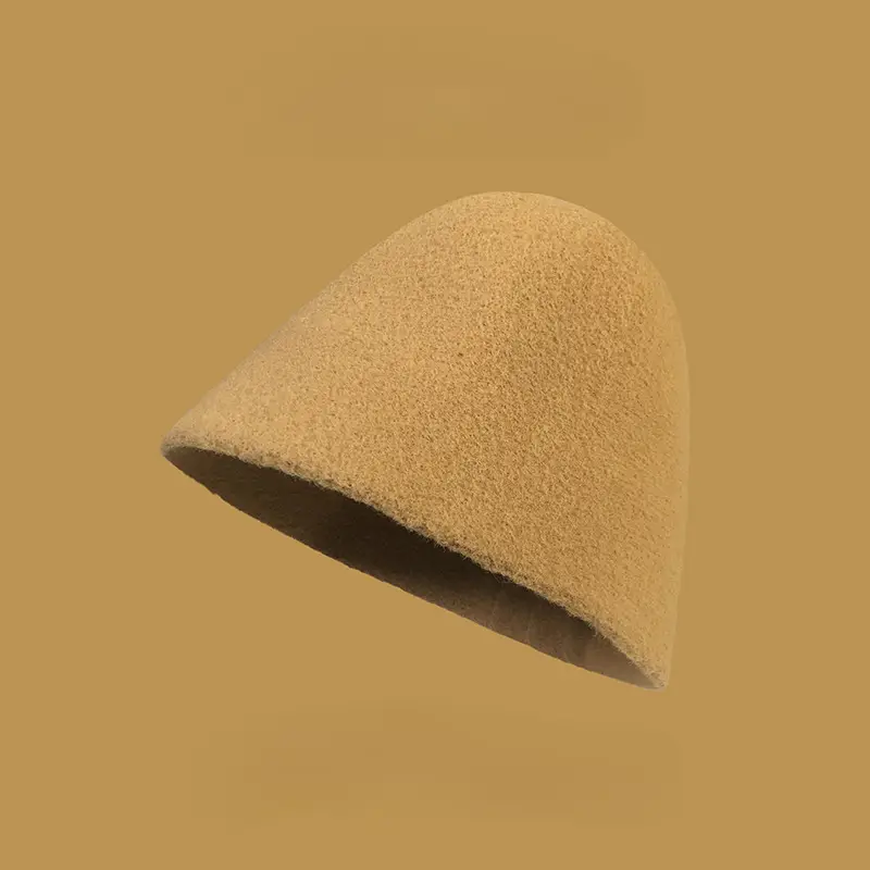 Earth Color Wool Knitted Hat for Kids Autumn Winter — feature 10