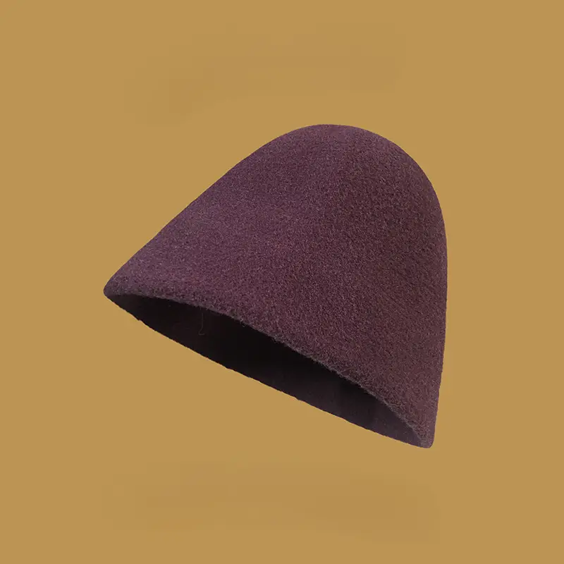 Earth Color Wool Knitted Hat for Kids Autumn Winter — feature 17