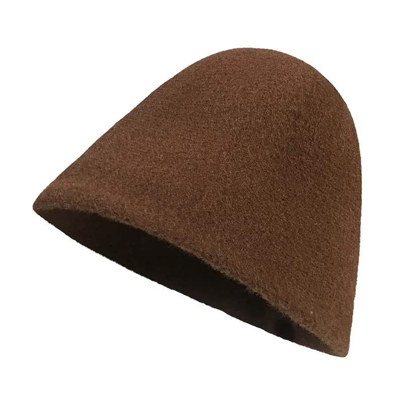 Earth Color Wool Knitted Hat for Kids Autumn Winter — feature 19