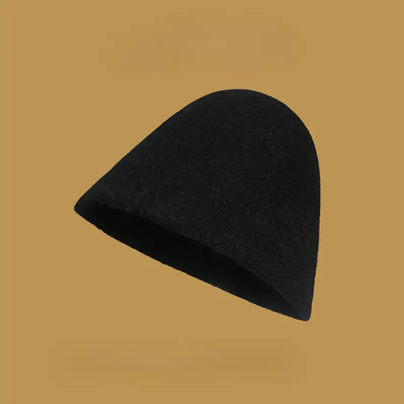 Earth Color Wool Knitted Hat for Kids Autumn Winter — feature 7