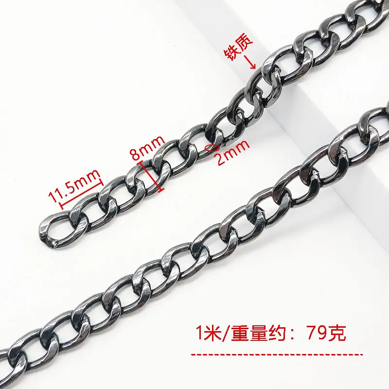 Gold Iron Chain Strap for Shoulder Bag & Crossbody - Image 3