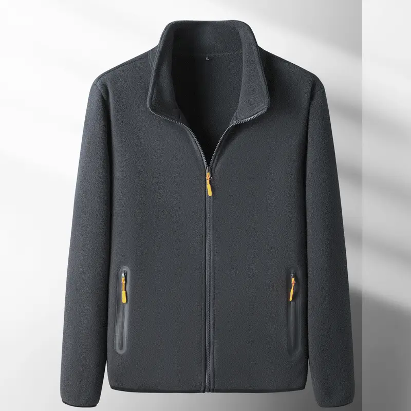 Men's Black Full Zip Vest with Yellow Zippers - Image 10