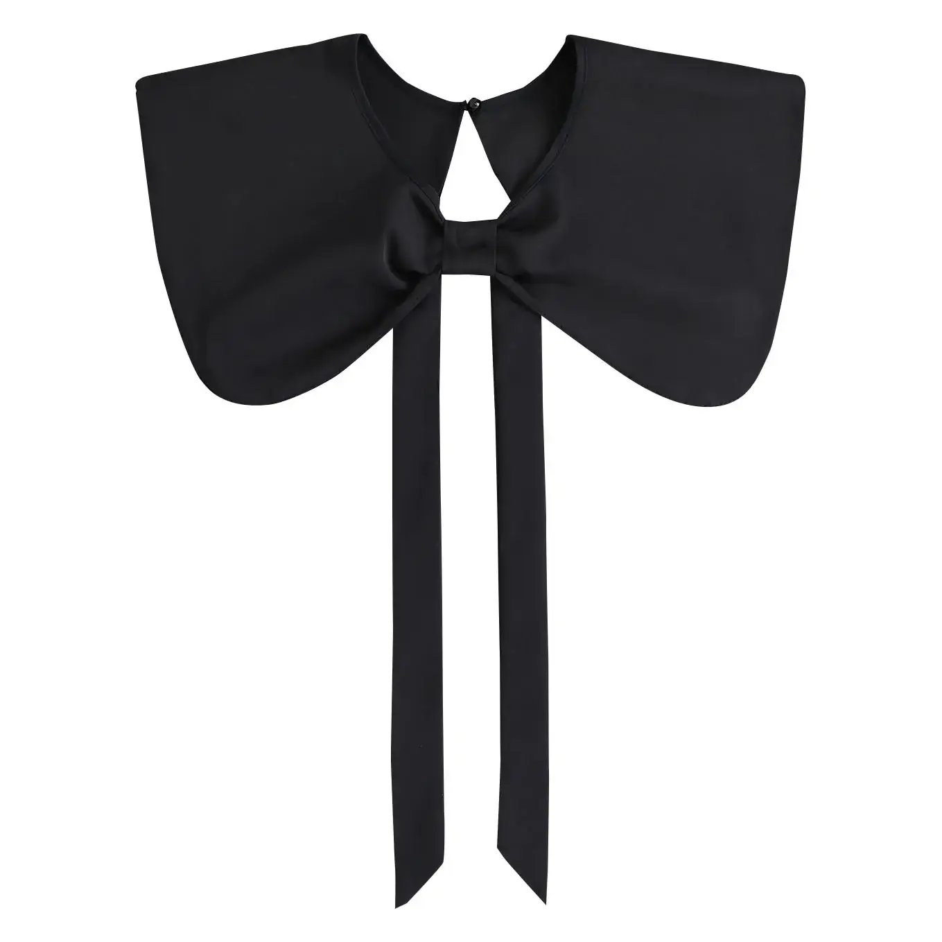 Japanese Style Fake Collar Doll with Bow Tie Shawl - Image 5
