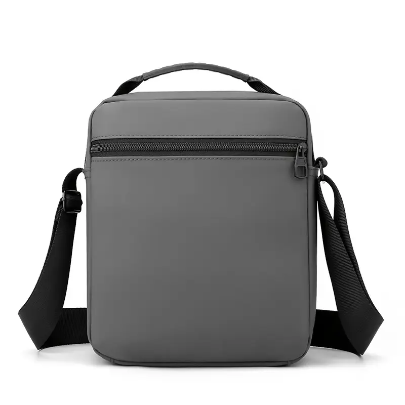 Waterproof Leather Crossbody Bag Large Multi-Pocket - Image 9