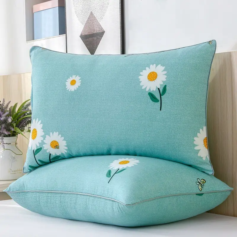 Black Grid Cotton Pillow Covers Single & Double - Image 5