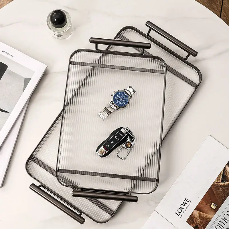 New Nordic Style Acrylic Dessert Plate High Sense Fashion
