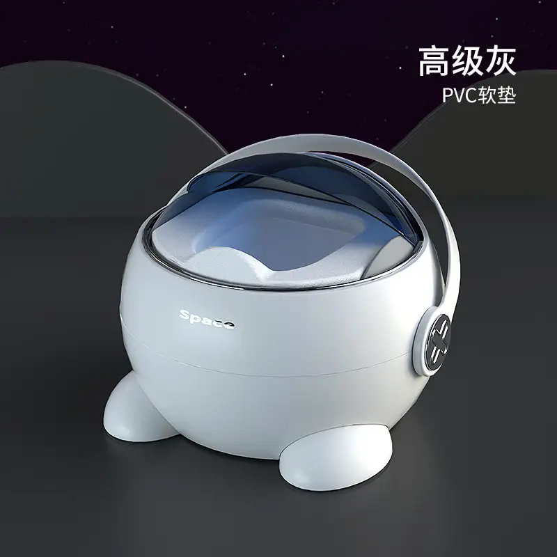 White Portable Baby Urinal Bedpan with High-Quality Foam - Image 3