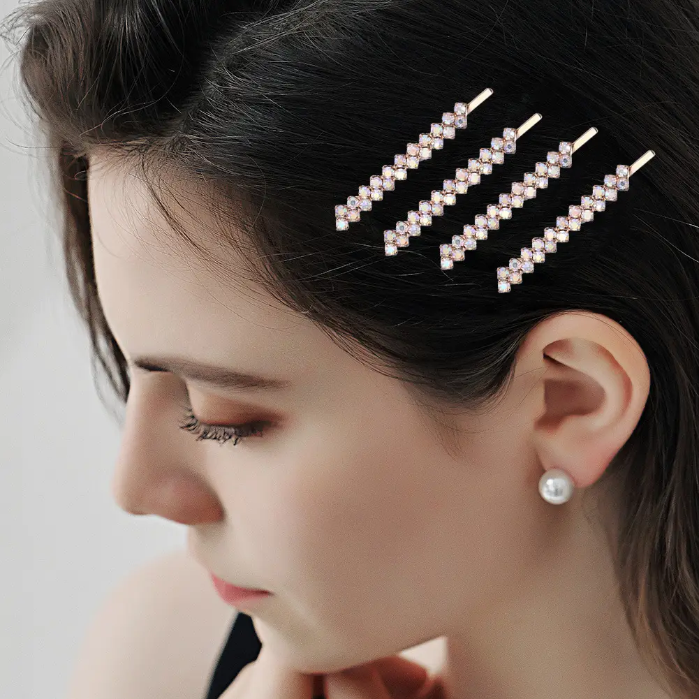 Crystal Claw Hairpins for Bridal & Wedding Wear