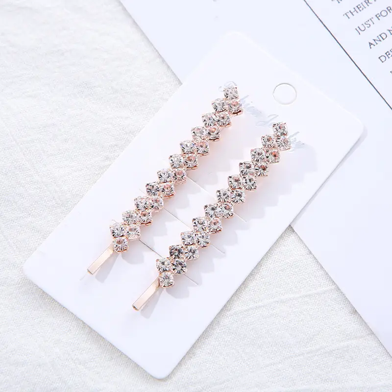 Crystal Claw Hairpins for Bridal & Wedding Wear