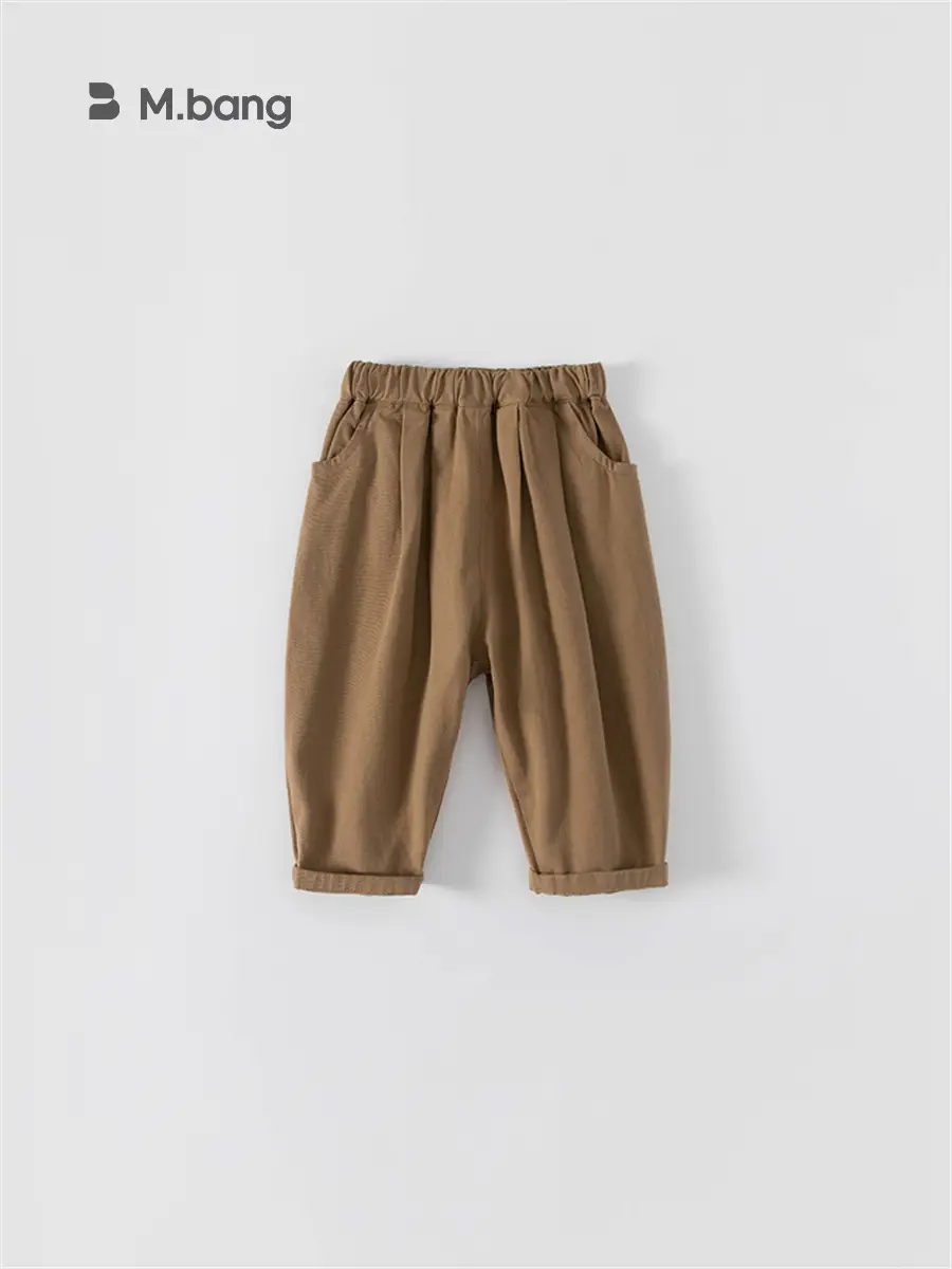 Children's Solid Color Loose Pants Spring Autumn Toddler - Image 6